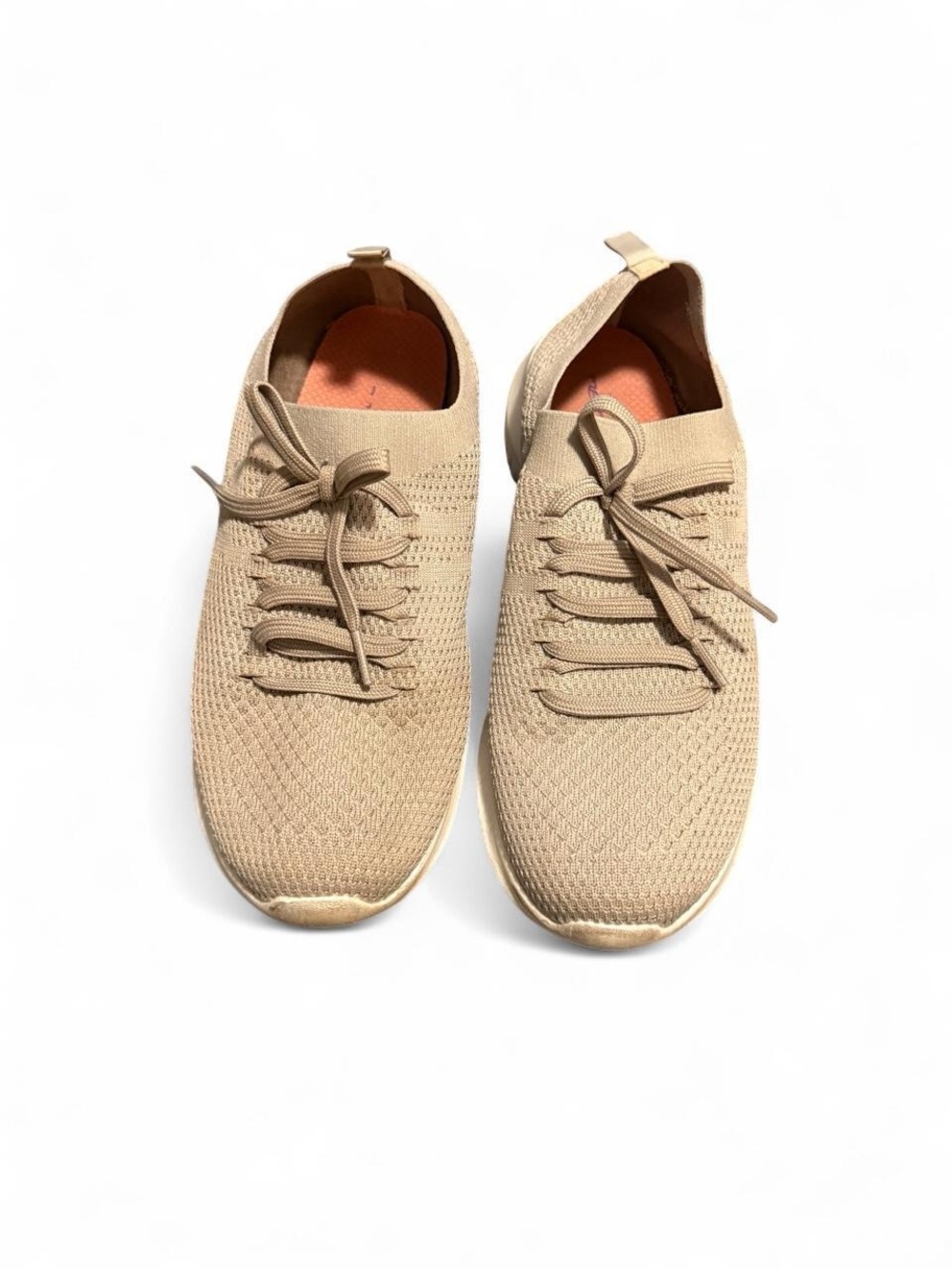 Skechers Women's Knit Slip-On Sneakers - Tan
